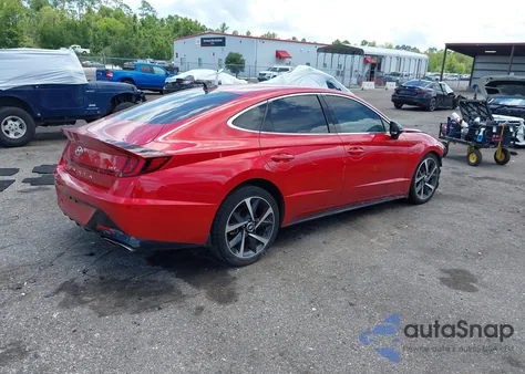 2021 Hyundai Sonata Sel Plus из США, поврежденный, VIN 5NPEJ4J20MH084601